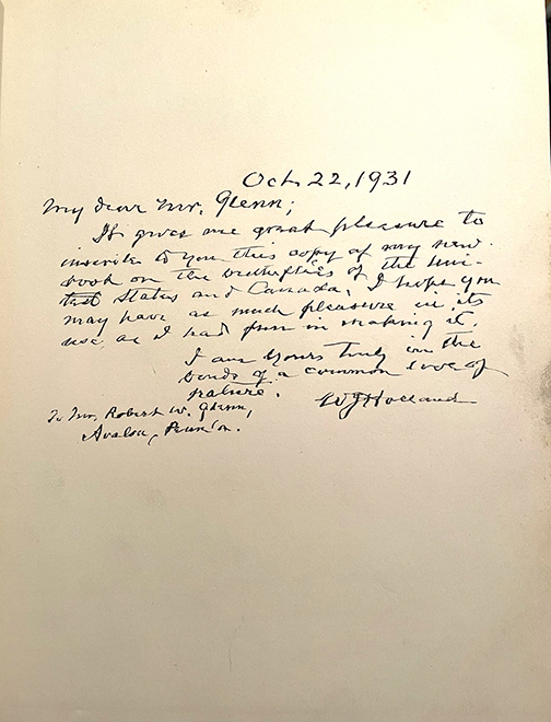 Holland revised edition (1931)